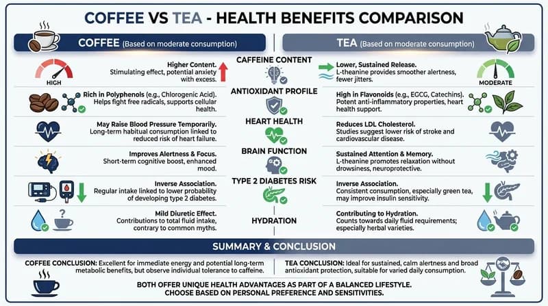 Comparison infographic example